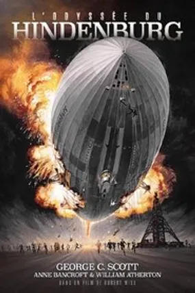Affiche officielle du film L'Odyssée du Hindenburg (1975) en French - Regarder en streaming sur GauloisFlix
