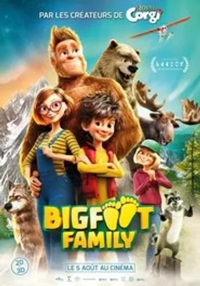 Affiche officielle du film Bigfoot Family (2020) en French - HDLight - Regarder en streaming sur GauloisFlix