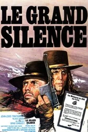 Affiche officielle du film Le Grand Silence (1968) en TrueFrench - HDLight - Regarder en streaming sur GauloisFlix