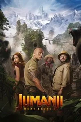 Affiche officielle du film Jumanji : Next Level (2019) en TrueFrench - HDLight - Regarder en streaming sur GauloisFlix