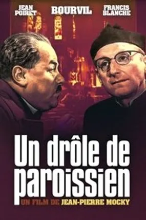 Affiche officielle du film Un drôle de paroissien (1963) en TrueFrench - HDLight - Regarder en streaming sur GauloisFlix