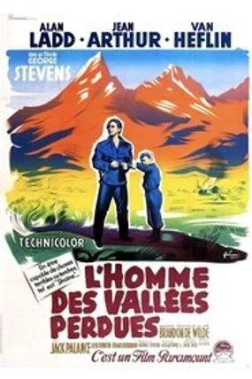 Affiche officielle du film L'Homme des vallées perdues (1953) en French - Regarder en streaming sur GauloisFlix