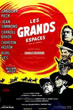 Affiche officielle du film Les Grands Espaces (1958) en TrueFrench - HDLight - Regarder en streaming sur GauloisFlix