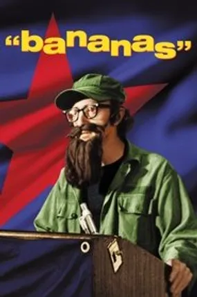 Affiche officielle du film Bananas (1971) en TrueFrench - HDLight - Regarder en streaming sur GauloisFlix