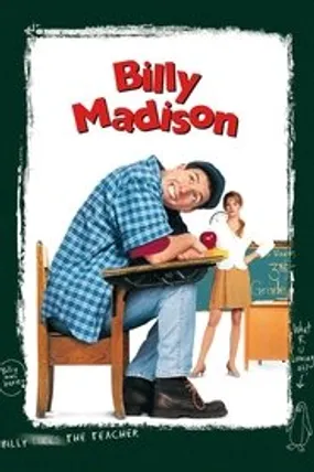 Affiche officielle du film Billy Madison (1995) en TrueFrench - HDLight - Regarder en streaming sur GauloisFlix