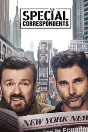 Affiche officielle du film Special Correspondents (2016) en French - Regarder en streaming sur GauloisFlix