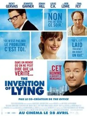 Affiche officielle du film The Invention of Lying (2009) en TrueFrench - HDLight - Regarder en streaming sur GauloisFlix