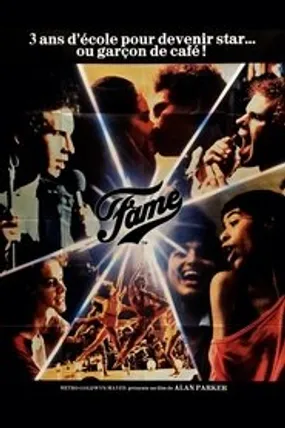 Affiche officielle du film Fame (1980) en French - HDLight - Regarder en streaming sur GauloisFlix