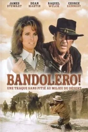 Affiche officielle du film Bandolero! (1968) en French - Regarder en streaming sur GauloisFlix