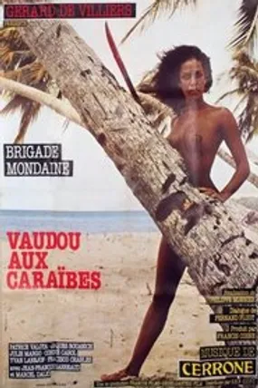 Affiche officielle du film Brigade mondaine: Vaudou aux Caraïbes (1980) en French - DVDRIP - Regarder en streaming sur GauloisFlix