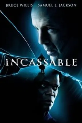Affiche officielle du film Incassable (2000) en TrueFrench - HDLight - Regarder en streaming sur GauloisFlix