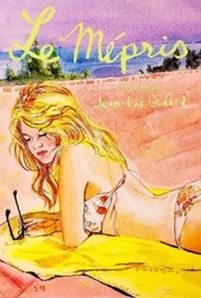 Affiche officielle du film Le Mépris (1963) en TrueFrench - HDLight - Regarder en streaming sur GauloisFlix
