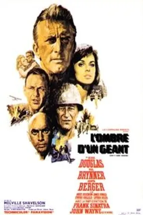Affiche officielle du film L'Ombre d'un géant (1966) en TrueFrench - HDLight - Regarder en streaming sur GauloisFlix