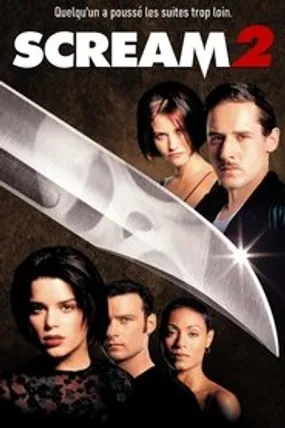 Affiche officielle du film Scream 2 (1997) en TrueFrench - HDLight - Regarder en streaming sur GauloisFlix
