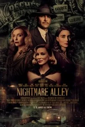 Affiche officielle du film Nightmare Alley (2021) en TrueFrench - HDLight - Regarder en streaming sur GauloisFlix