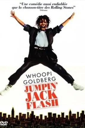 Affiche officielle du film Jumpin' Jack Flash (1986) en TrueFrench - HDLight - Regarder en streaming sur GauloisFlix