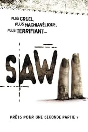 Affiche officielle du film Saw II (2005) en TrueFrench - HDLight - Regarder en streaming sur GauloisFlix