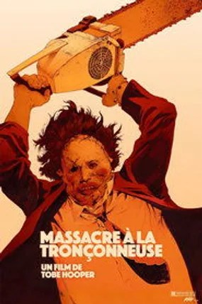 Affiche officielle du film Massacre à la tronçonneuse (1974) en TrueFrench - HDLight - Regarder en streaming sur GauloisFlix