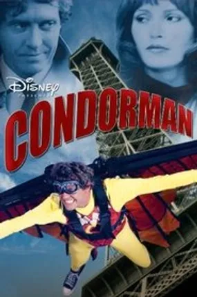 Affiche officielle du film Condorman (1981) en French - HDLight - Regarder en streaming sur GauloisFlix
