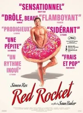 Affiche officielle du film Red Rocket (2021) en French - HDLight - Regarder en streaming sur GauloisFlix