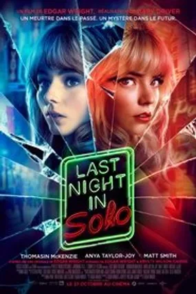 Affiche officielle du film Last Night in Soho (2021) en TrueFrench - HDLight - Regarder en streaming sur GauloisFlix