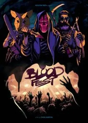 Affiche officielle du film Blood Fest (2018) en French - Regarder en streaming sur GauloisFlix