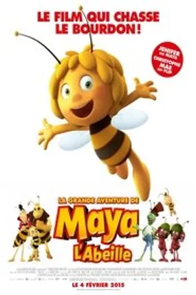Affiche officielle du film La Grande aventure de Maya l'abeille (2014) en TrueFrench - HDLight - Regarder en streaming sur GauloisFlix