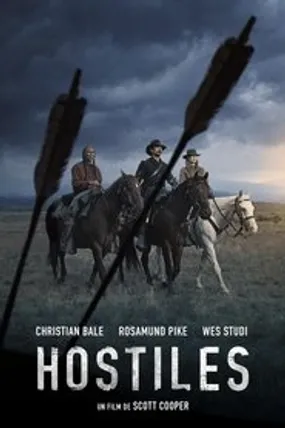 Affiche officielle du film Hostiles (2017) en TrueFrench - HDLight - Regarder en streaming sur GauloisFlix