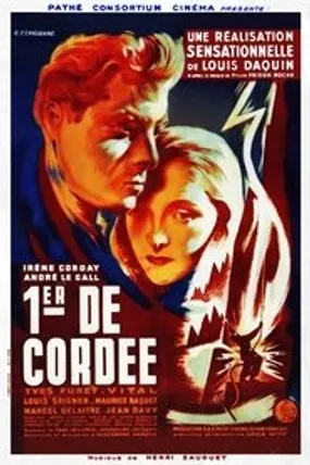 Affiche officielle du film Premier de cordée (1944) en French - Regarder en streaming sur GauloisFlix