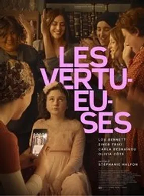Affiche officielle du film Les vertueuses (2023) en French - HDLight - Regarder en streaming sur GauloisFlix