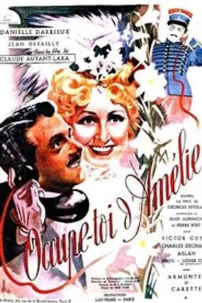 Affiche officielle du film Occupe-toi d'Amélie..! (1949) en French - Regarder en streaming sur GauloisFlix