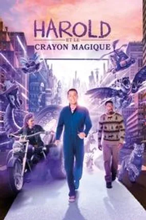 Affiche officielle du film Harold et le crayon magique (2024) en TrueFrench - HDLight - Regarder en streaming sur GauloisFlix