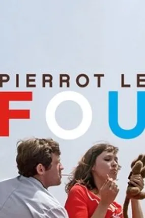 Affiche officielle du film Pierrot le fou (1965) en TrueFrench - HDLight - Regarder en streaming sur GauloisFlix