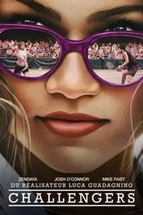 Affiche officielle du film Challengers (2024) en TrueFrench - HDLight - Regarder en streaming sur GauloisFlix