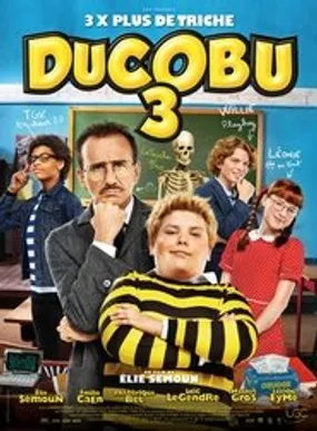 Affiche officielle du film Ducobu 3 (2020) en French - HDLight - Regarder en streaming sur GauloisFlix