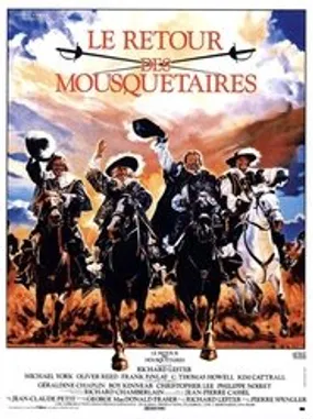 Affiche officielle du film Le Retour des Mousquetaires (1989) en French - DVDRIP - Regarder en streaming sur GauloisFlix