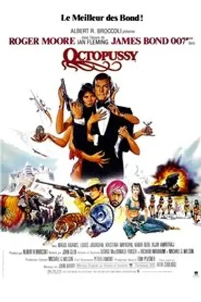 Affiche officielle du film Octopussy (1983) en TrueFrench - HDLight - Regarder en streaming sur GauloisFlix