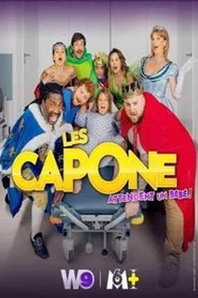 Affiche officielle du film Les Capone attendent un bébé (2024) en French - HDLight - Regarder en streaming sur GauloisFlix