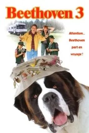 Affiche officielle du film Beethoven 3 (2000) en TrueFrench - HDLight - Regarder en streaming sur GauloisFlix