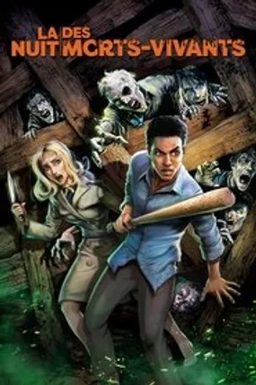 Affiche officielle du film La nuit des morts-vivants : le film animé (2021) en French - HDLight - Regarder en streaming sur GauloisFlix