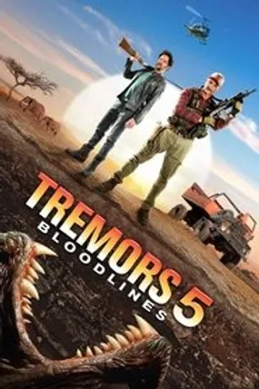 Affiche officielle du film Tremors 5 : Bloodlines (2015) en TrueFrench - HDLight - Regarder en streaming sur GauloisFlix