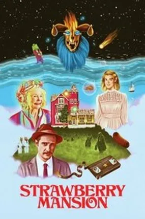 Affiche officielle du film Strawberry Mansion (2021) en VOSTFR - HDLight - Regarder en streaming sur GauloisFlix