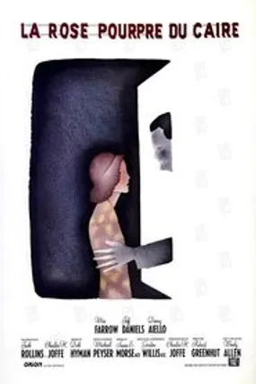 Affiche officielle du film La Rose pourpre du Caire (1985) en TrueFrench - HDLight - Regarder en streaming sur GauloisFlix