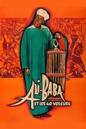 Affiche officielle du film Ali Baba et les Quarante Voleurs (1954) en French - HDLight - Regarder en streaming sur GauloisFlix