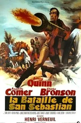Affiche officielle du film La Bataille de San Sebastian (1968) en French - Regarder en streaming sur GauloisFlix