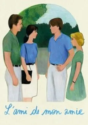 Affiche officielle du film L'Ami de mon amie (1987) en French - HDLight - Regarder en streaming sur GauloisFlix