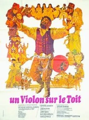 Affiche officielle du film Un violon sur le toit (1971) en French - HDLight - Regarder en streaming sur GauloisFlix