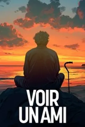 Affiche officielle du film Voir un ami (2024) en French - HDLight - Regarder en streaming sur GauloisFlix