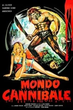 Affiche officielle du film Mondo cannibale (1980) en TrueFrench - DVDRIP - Regarder en streaming sur GauloisFlix