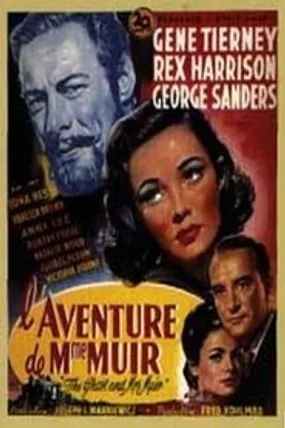 Affiche officielle du film L'Aventure de Mme Muir (1947) en French - Regarder en streaming sur GauloisFlix